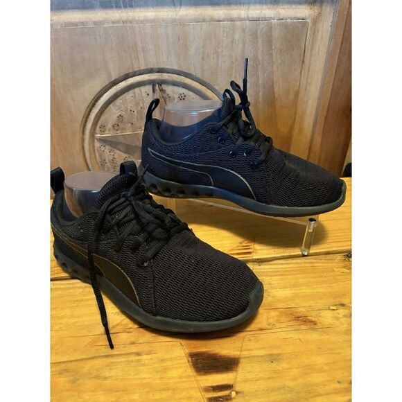 PUMA 'Carson 2 ' Black Size 6.5 Sneakers Running Shoes Athletic Lace Sport - Picture 5 of 8